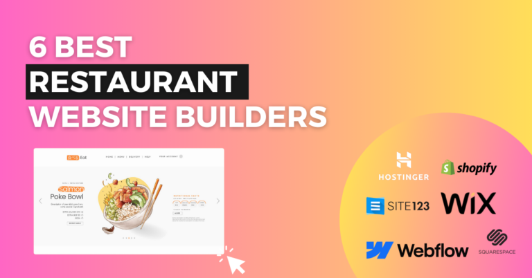 Best Restaurant Website Builders